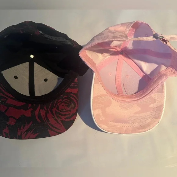 Fashion YSL Pink & Black/Red Cap - Picture 2 of 3